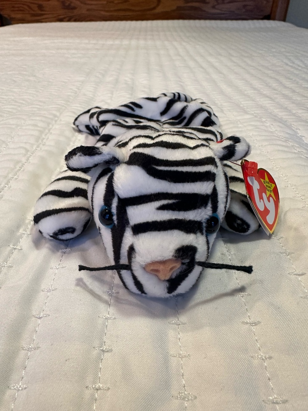 Blizzard the Tiger Beanie Baby 4163
